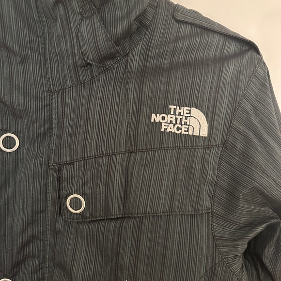 North Face Women’s Recco Avalanche Rescue System Down Snow Jacket Size S Denim - Picture 2 of 14